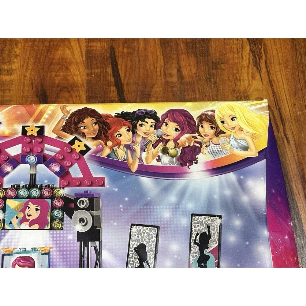 LEGO Friends 41105 Pop Star Show Stage 446-Piece Building Toy Kit - New & Sealed